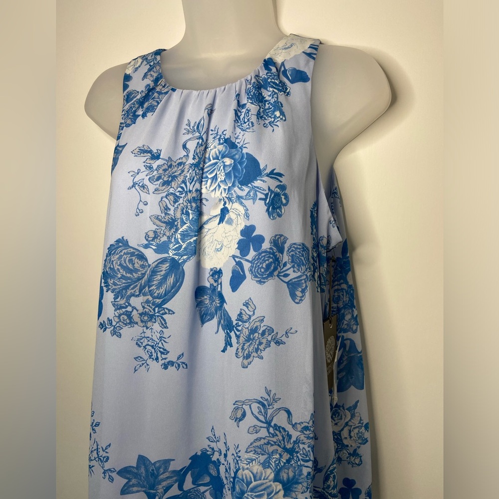 Vince Camuto Toile Print Tank Blouse Size Small NWT!